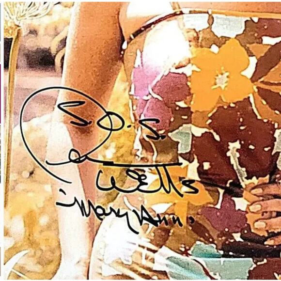 Gilligan's Island's Mary Ann Dawn Wells Autographed 11X14 Framed & Matted COA - Picture 2 of 6